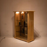 Parchment cabinet by Aldo Tura for Tura Milano