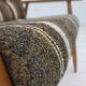 1970s, Danish armchair, beech wood, furniture wool fabric.