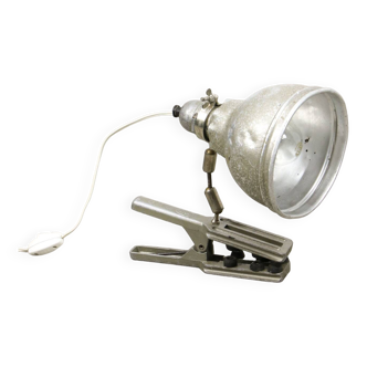 Vintage Industrial Italian Clip On Lamp from Ianiro, 60s