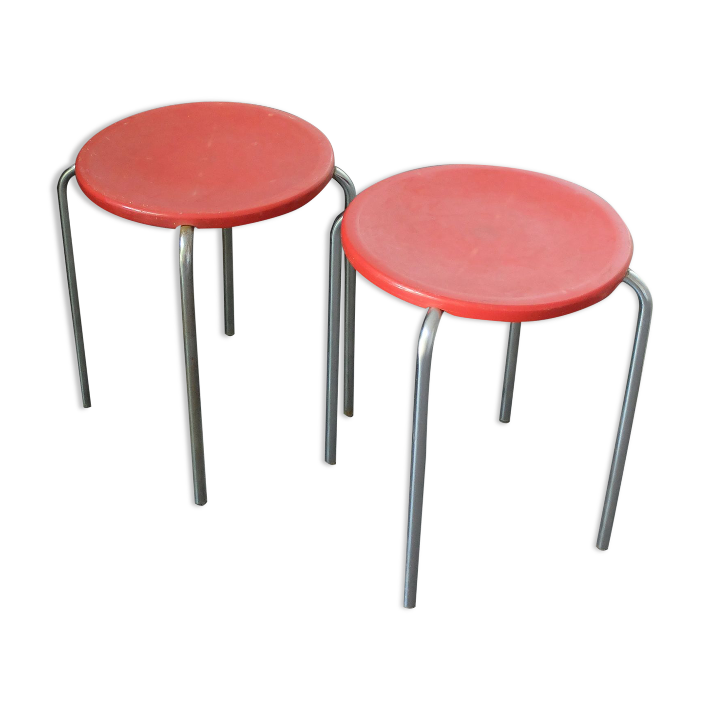 Pair of stools, Pierre Guariche for Meurop 1960s