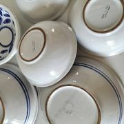 6 céramiques peintes à la main – Desuir - Sicile