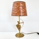 Art Deco lamp by P. Lucas in bronze