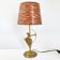 Art Deco lamp by P. Lucas in bronze