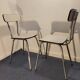 Paire de chaises formica