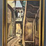 Painting by G. Bournonville, signed and dated 1958, oil on canvas