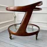 Cesare Lacca rolling coffee table service trolley