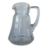 Art Deco glass pitcher