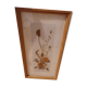 Frame dried flowers