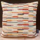 Coussin velours jacquard 40x40cm