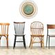 Lot of 6 vintage depareillees chairs