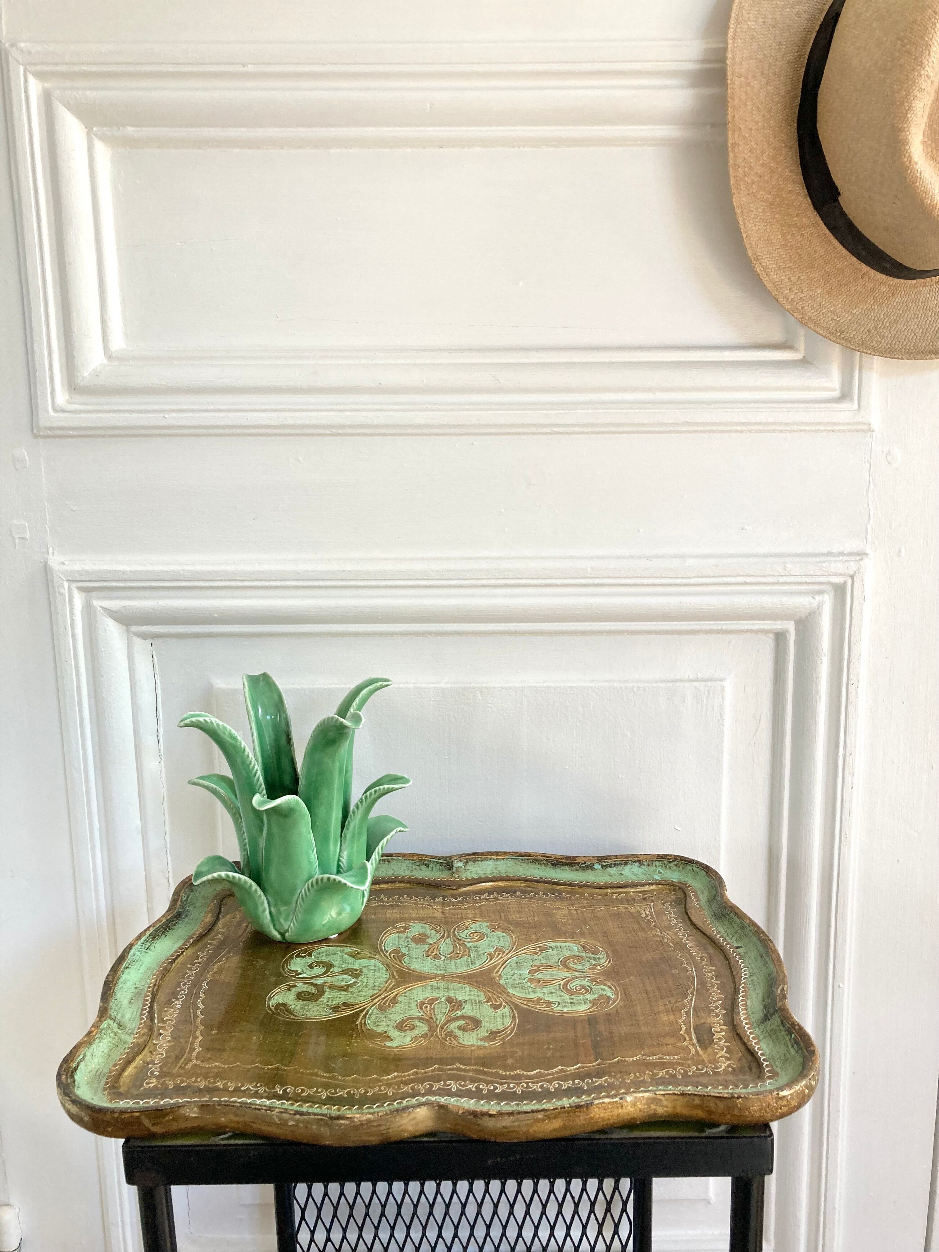 Florentine wooden top