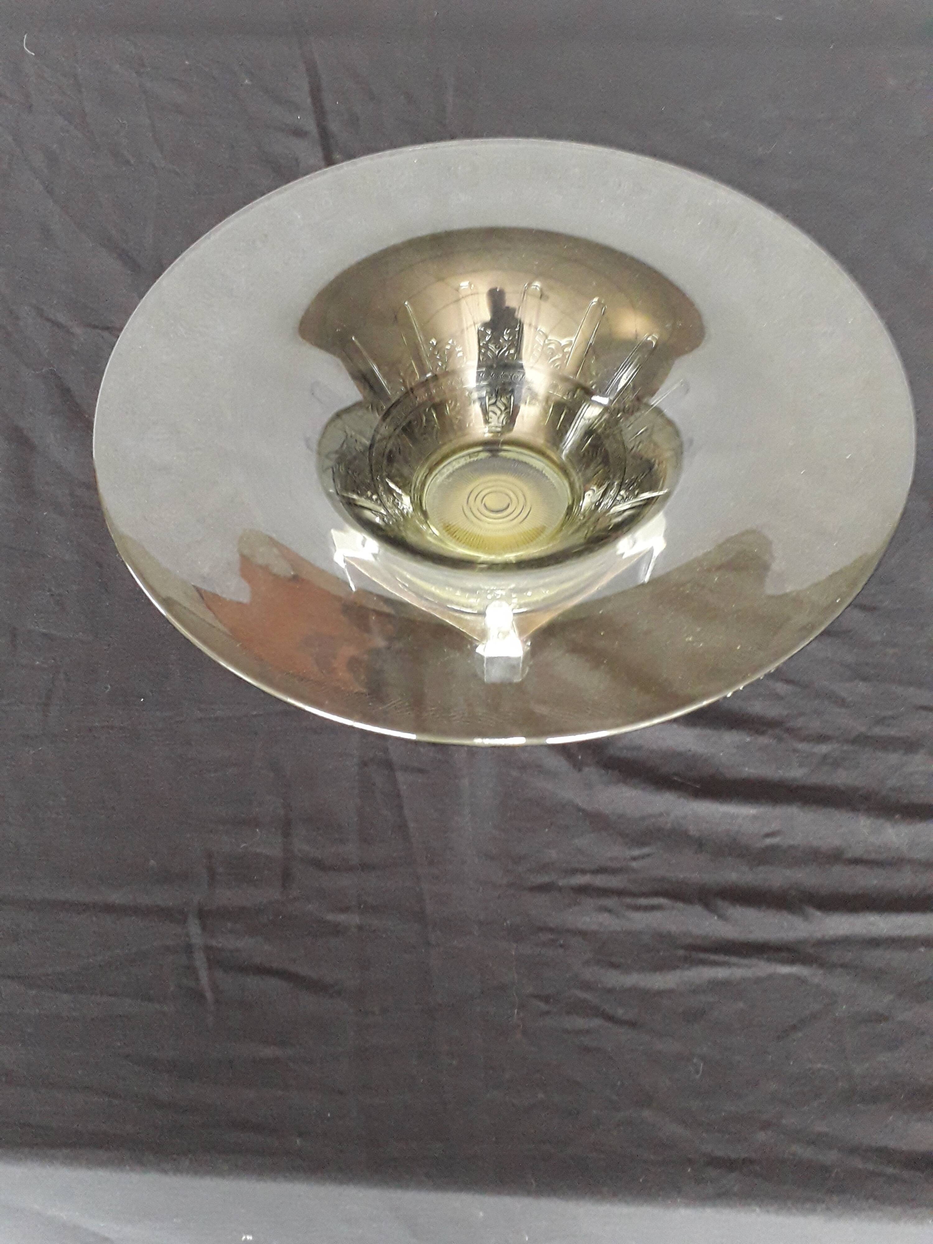 Coupe  art  déco  de  val Saint  Lambert