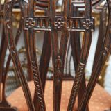 Lot of 6 george iii mahogany hepplewhite style chairs