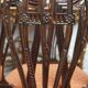 Lot de 6 chaises george iii en acajou style hepplewhite