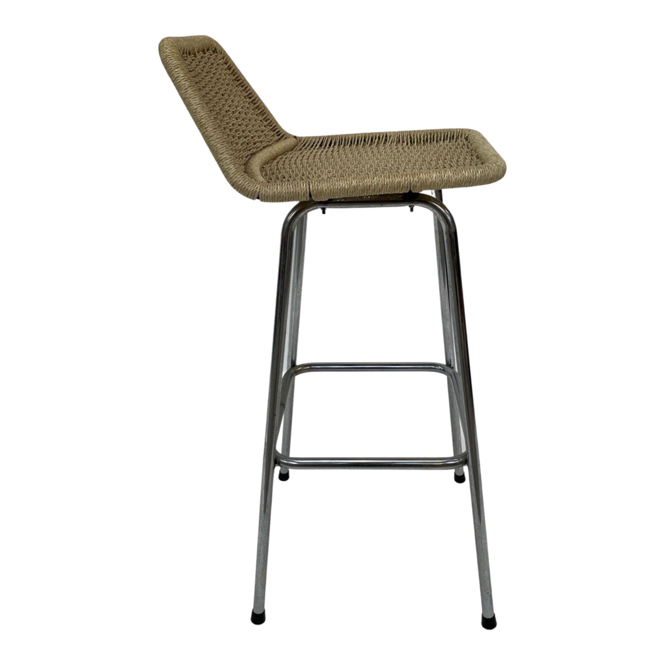 Tabouret de bar design vintage Dirk van Sliedregt
