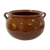 Glazed sandstone pot cover