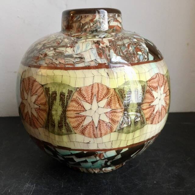 Vase  boule Jean Gerbino 1876-1966 Vallauris