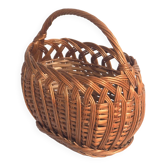 Mini old wicker basket