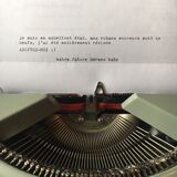 Baby Hermes typewriter