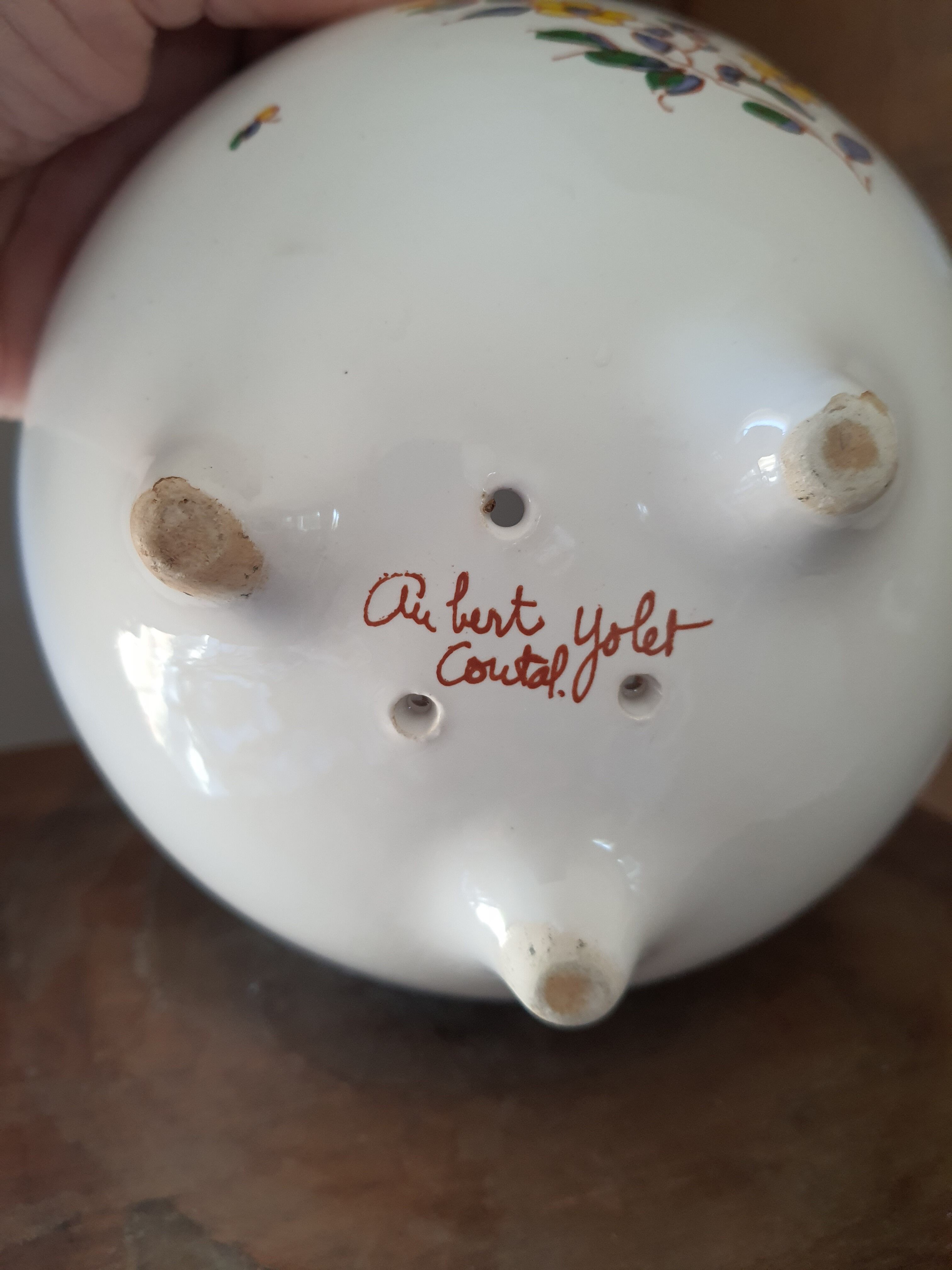 Vintage fruit drainer