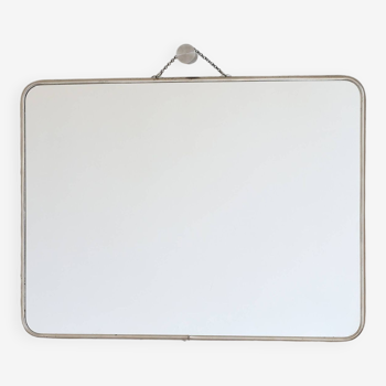 Large barber mirror