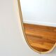 Mirror free form year 50 / 60 vintage 30x78cm