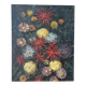 Flowers, knife oil, signed Roger Remy 1960