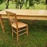 Antique farmhouse table, 3m20