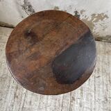 19th century oak pedestal console
