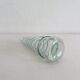 Vintage glass soliflore bottle vase