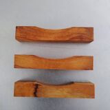 Set of 12 wooden knife holders