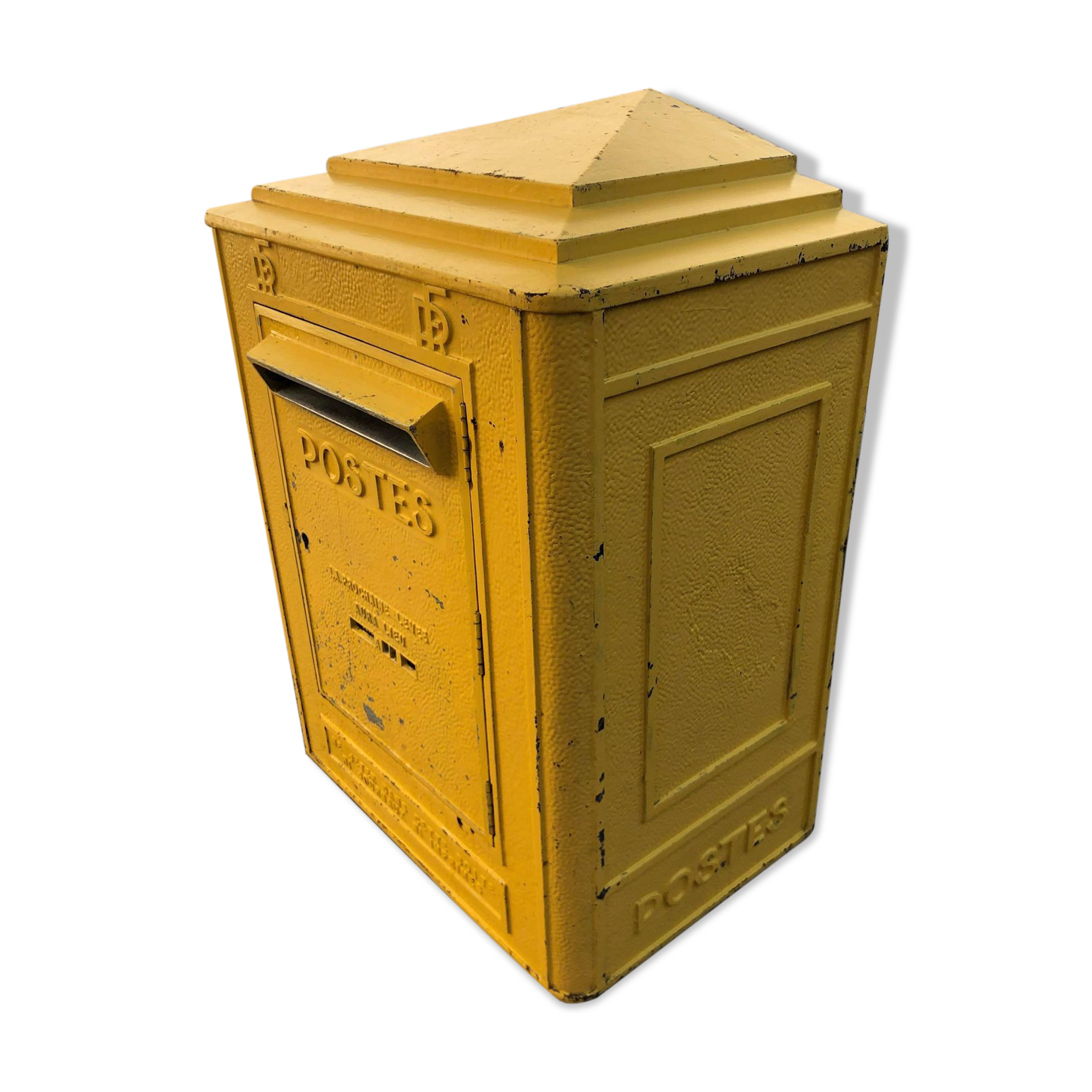old large mailbox the post ptt dejoie / year 50 / height 82cm