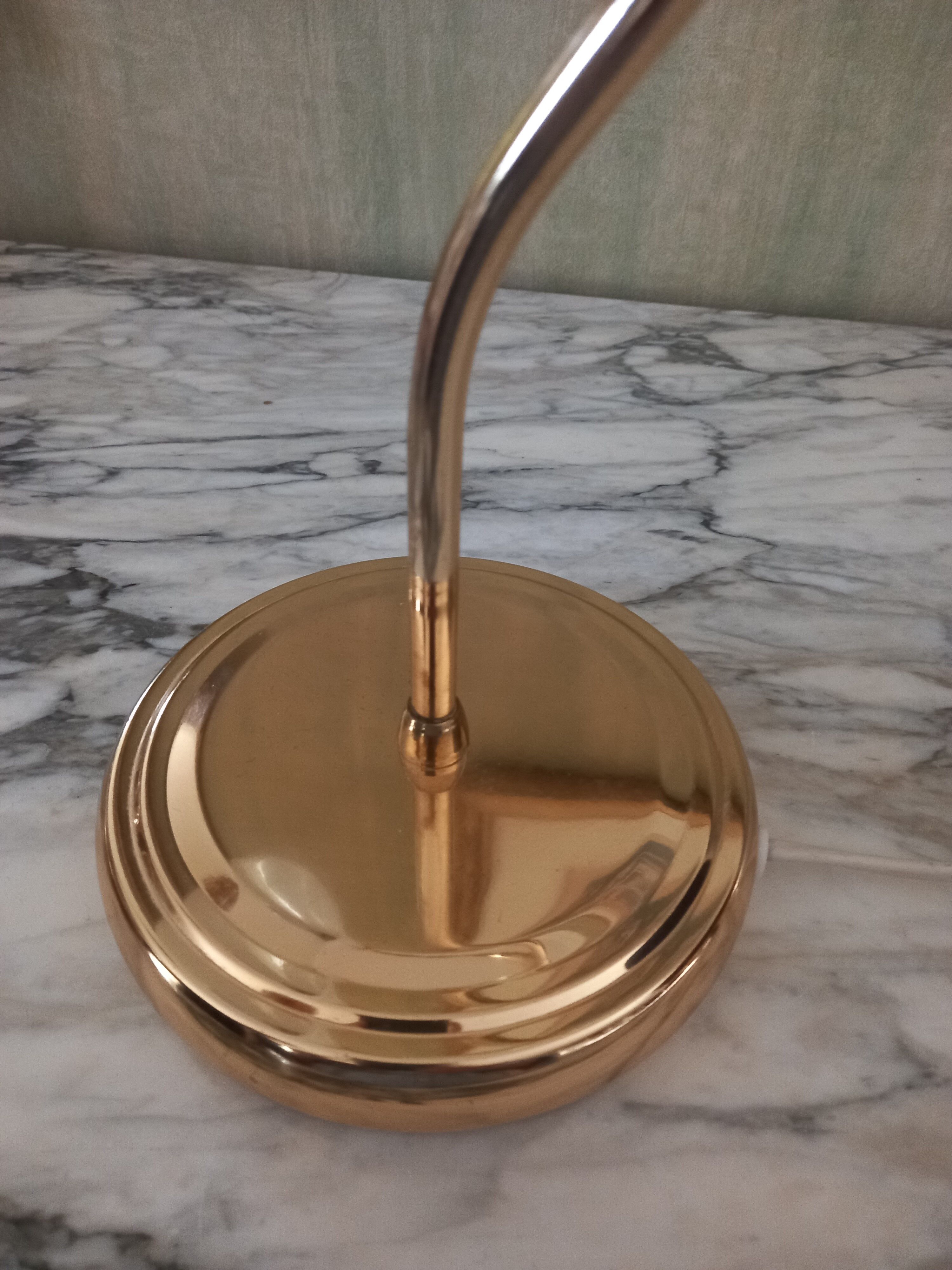 Lampe vintage opaline