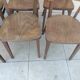 6 chaises bistrot thonet czechoslovakia vintage année 50