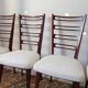 Lot de 4 chaises vintage