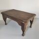 Wooden footrest