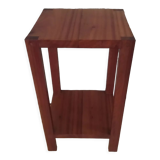 Vintage solid wood side table
