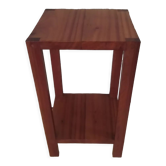 Sellette - Table d'appoint vintage en bois massif