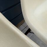 Lot of 4 DSW chairs in walnut fiber by Eames Herman Miller, vintage