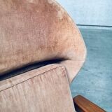 Set of Mid-Century Scandinavian Wingback Armchairs, Denmark, 1960s