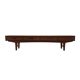 Walnut lowboard, Danish design, 1970s, manufactured in Denmark