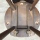 Lot of 6 vintage brutalist chairs from the 1970s.