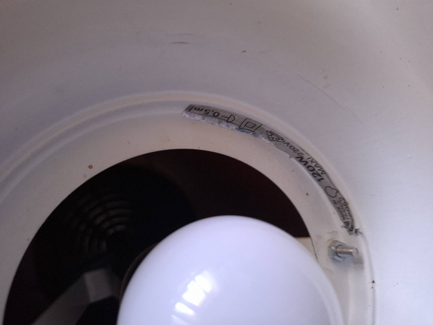 Vintage Lita pendant light from the 70s