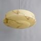 Grand plafonnier beige Art Déco - années 1930-1950