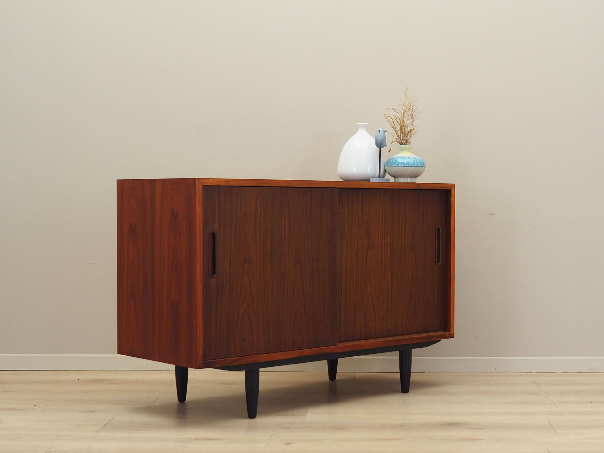 Buffet palissandre, design danois, années 1970, fabrication: Hundevad