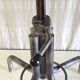 Tubular metal and wood workshop stool - 50s/60s