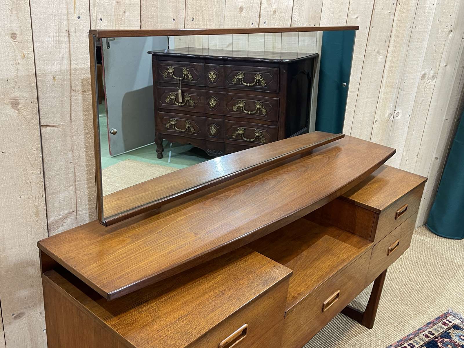 Teak dressing table from the 70s
