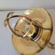 Marine suspension in brass and glass