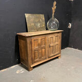 Rustic oak sideboard