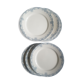 Antique dessert plates-iron ground